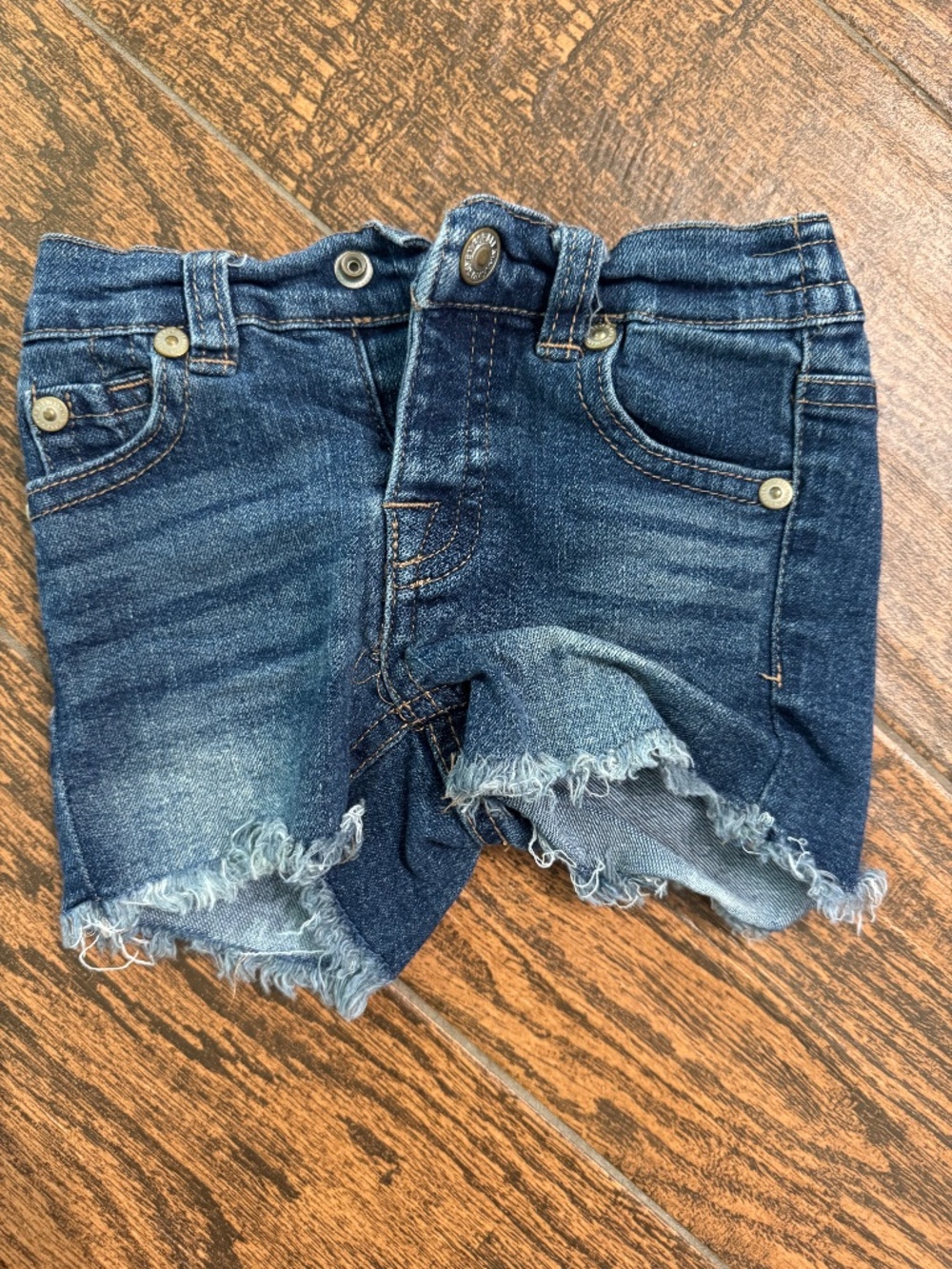Baby Girls 7 for all Mankind Denim Shorts - 18M